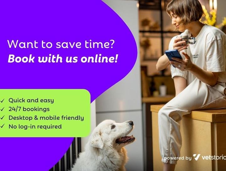 Carousel Slide 2: Book Your Pet's Appointment Online